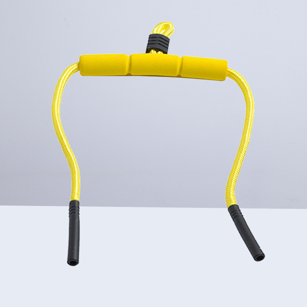 Sunglass Retainer Cord - Regulowany uchwyt na okulary, uniwersalny, żółty,